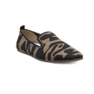 LOUISE ET CIE Artemid Loafer Animal Print Washable Loafer Womens Sz 5